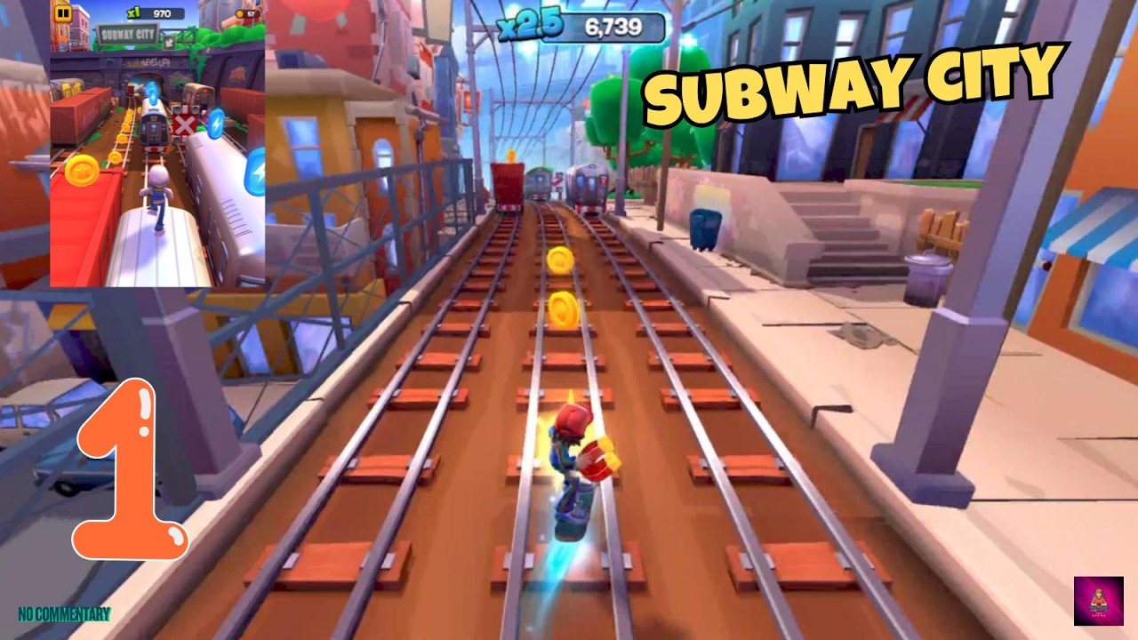 SUBWAY SURFERS: Subway City Run! 🏃‍♂️💨 (No Commentary)