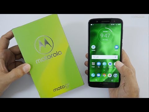 Moto G6 Unboxing & Overview (Indian Unit)