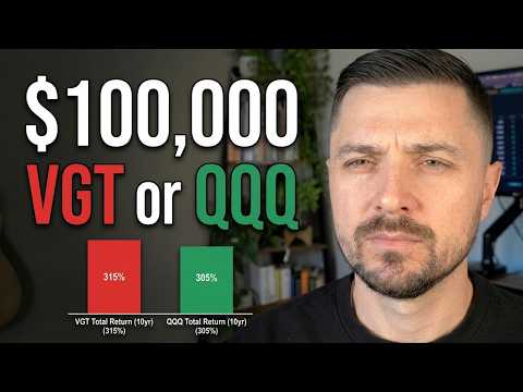 Video preview for VGT vs QQQ: I Finally Did The Math (Here's The Honest Answer)
