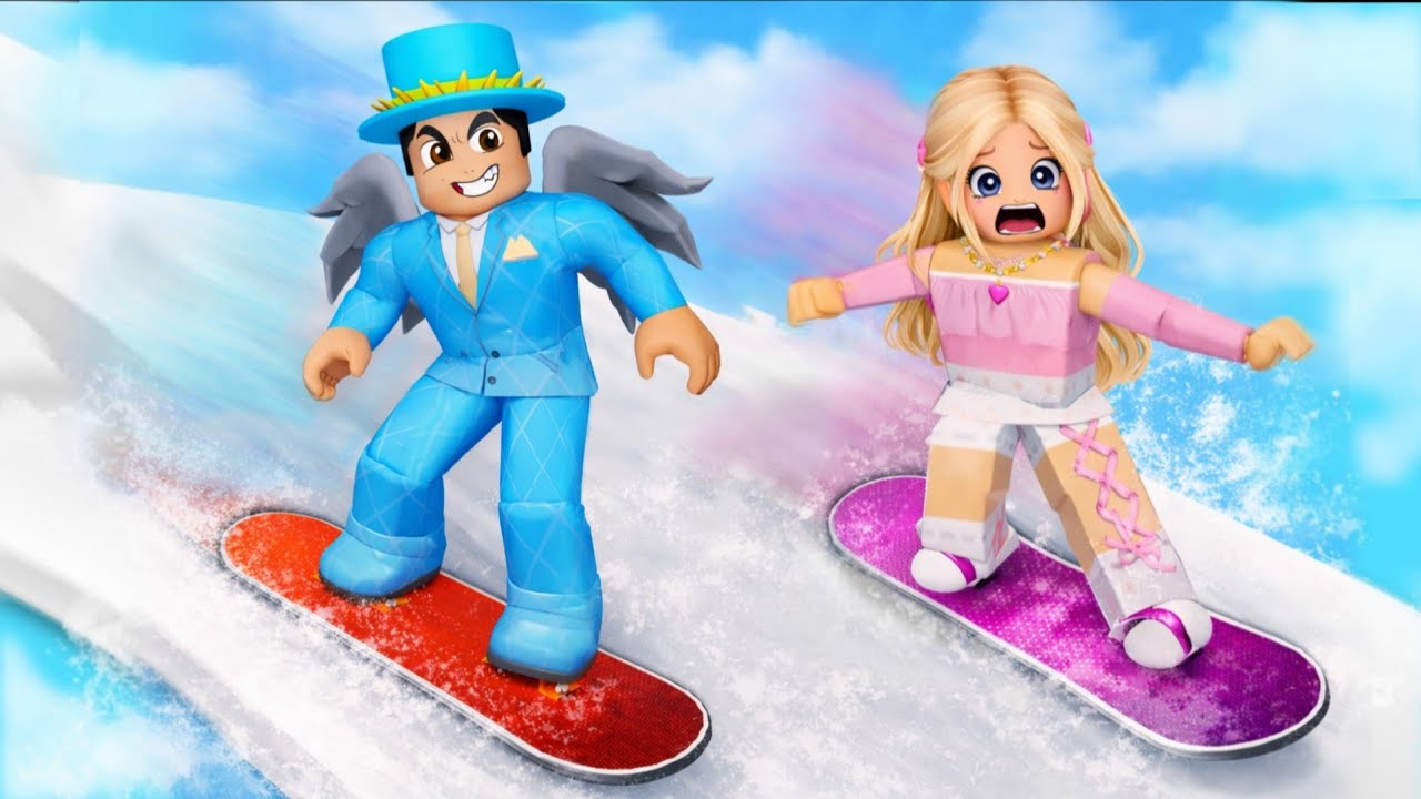 Roblox Snowboard Obby!
