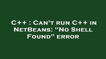 C++ : Can