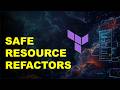 Terraform Safe Resource Refactors Explained: moved Blocks, State Identity, and Zero-Downtime Renames