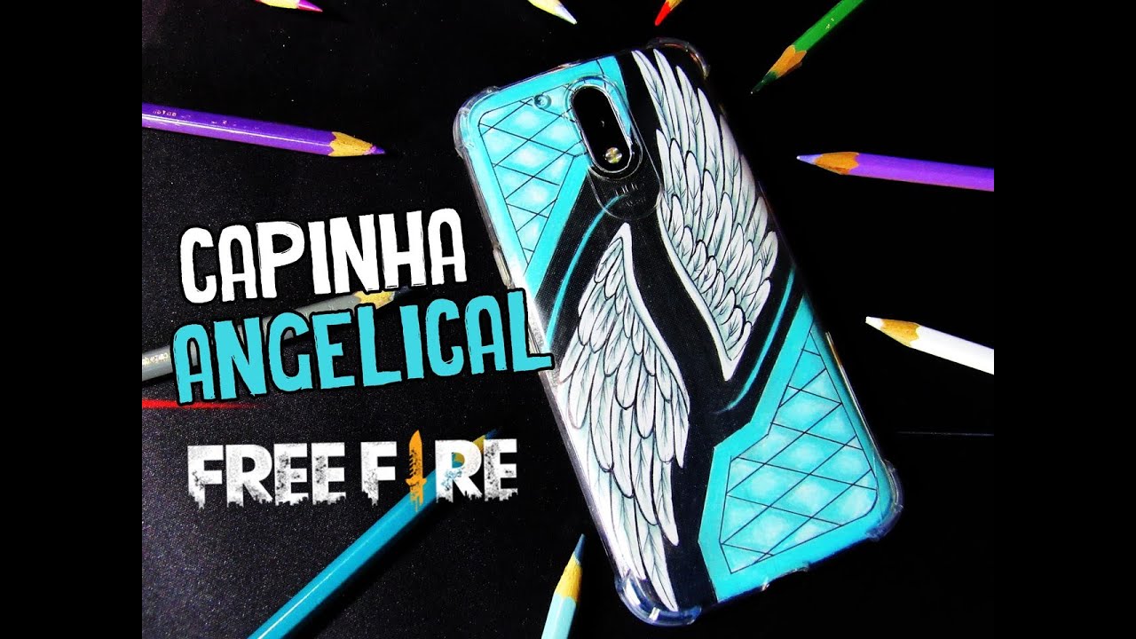 FIZ UMA CAPINHA DE CELULAR COM AS PATENTES DO FREE FIRE - YouTube