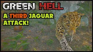 Green Hell HARDMODE Survival Tips | Another Jaguar Attack on Day 3 | Switch PS4 Xbox One PC