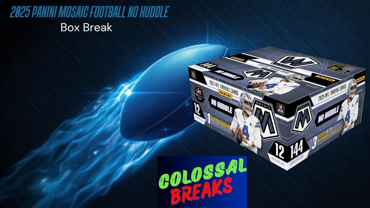 2025 Panini Mosaic Football No Huddle Box Break 🏈