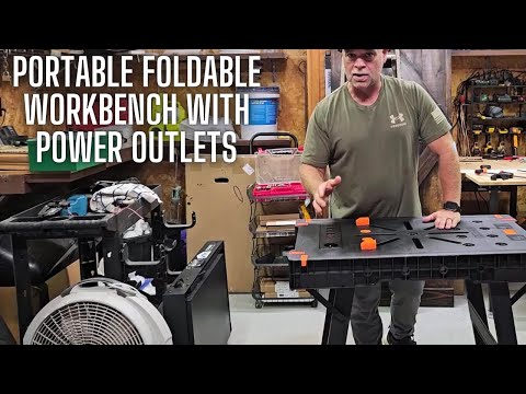 ENJOYWOOD Express Folding Work Table | Lightweight Workstation