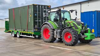 Containerised Incinerator Collected by Tractor | Inciner8 I8-75