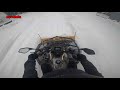 MOTORBÄR Check CF Moto - Schneeräumen leicht gemacht! Quad mit Schneepflug