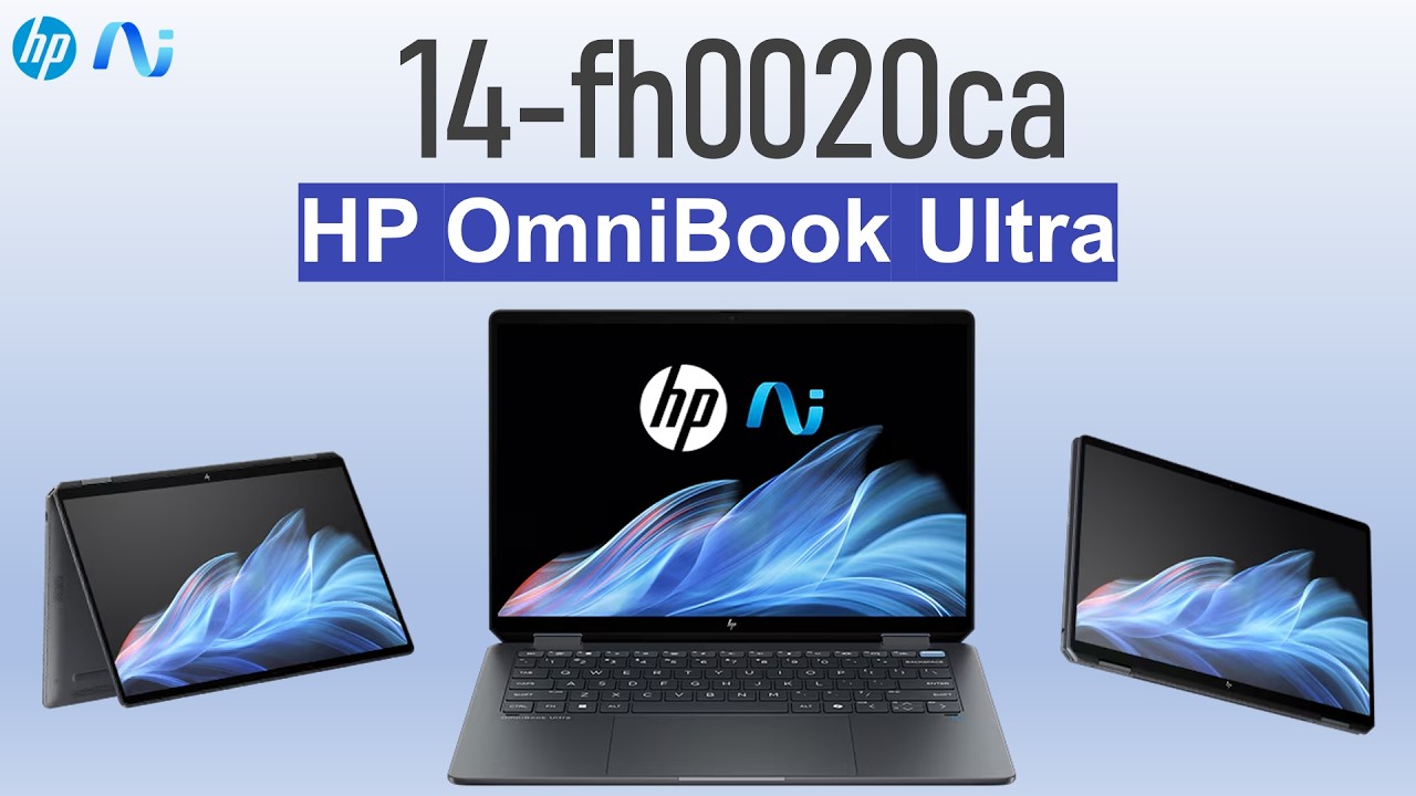 HP OmniBook Ultra 14-fh0020ca (A9VH7UA) – Intel Core Ultra 7, AI