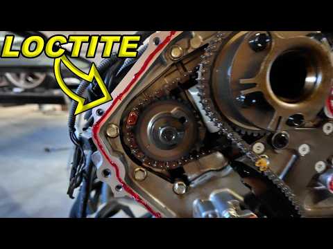 Fixing My Nissan 370z Blown Headgasket With Loctite!