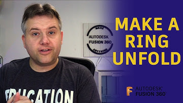 Fusion 360 — Make A Ring with Patterns and unfold — Ask LarsLive