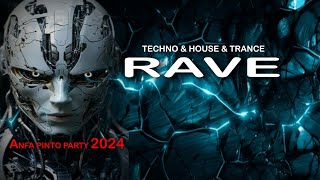 Techno Rave Mix & House & trance 2024' Vol party 21'Remixes Of Popular Songs.By AnfaPinto