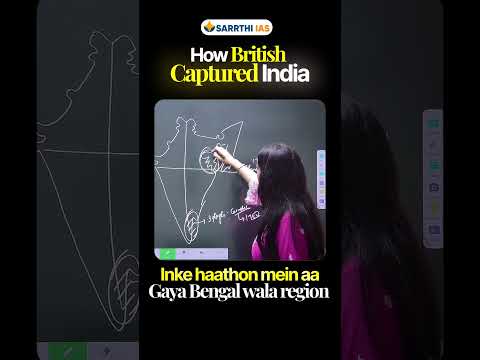 How the British Conquered India – Jasleen Mam Explains #sarrthiias #jasleenkaur