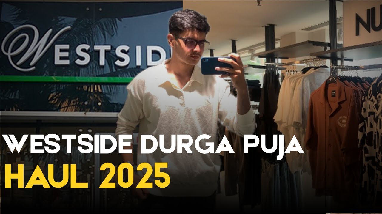 Westside Durga Puja Collection For Men under BUDGET | VLOG 01
