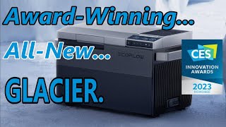**JUST RELEASED** All-New EcoFlow GLACIER - Worlds First Portable Fridge/Freezer w/Ice-Maker!