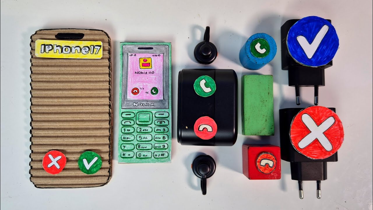 Iphone 17 pro max vs NOKIA 110 4g vs mic wirelles Vs wood beam Vs Charger+only button, incoming call