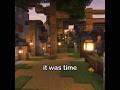 This village is Raid Proof... #minecraft #minecraftbuilding #foreverworld #gaming #minecraftmusic