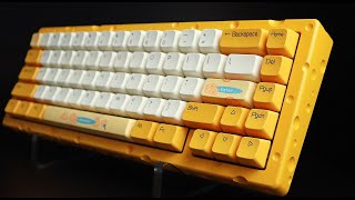 Ajazz AC067 - A Cheese Keyboard That THOCKS ( Zero Mods )