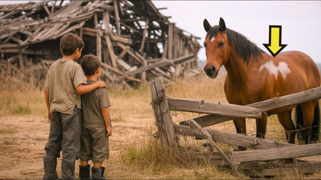 لم يكن لديهم مال لشراء الطعام… لكن الحصان كان يخفي سراً غيّر كل شيء