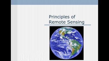 Principles of Remote sensing