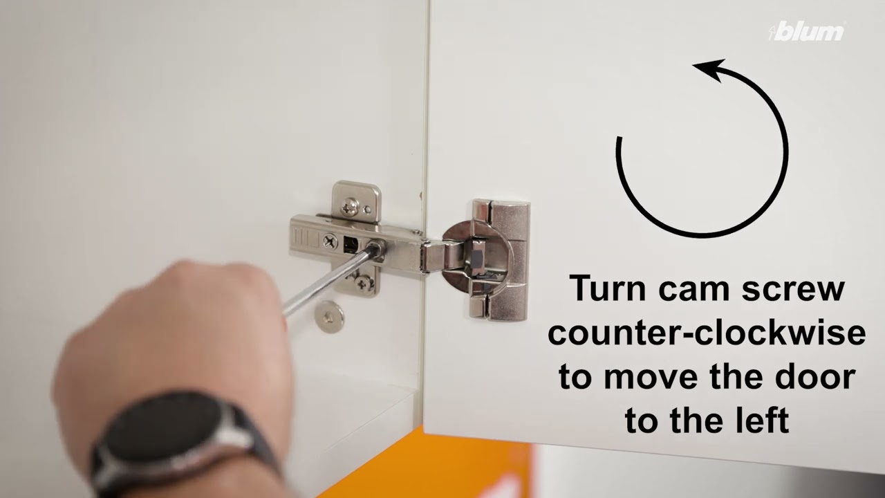 CLIP top BLUMOTION Side Adjustment How to adjust side gaps between