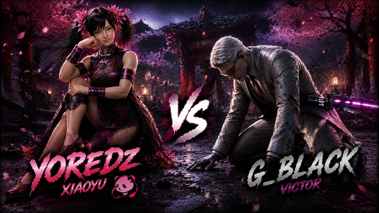 yOReDz (Xiaoyu) vs G_Black (Victor) | Tekken 8 Replays