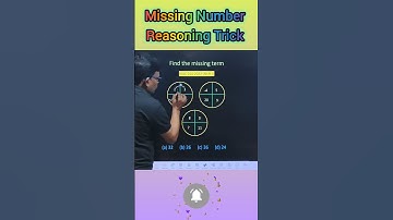 Missing Number Reasoning Short Tricks #ssccgl #ssc #sscchsl