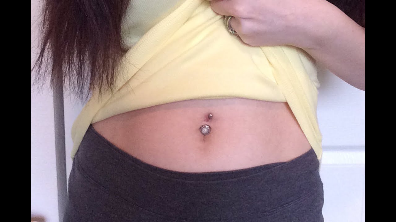 Is My Belly Button Piercing Infected Rejecting Or Just Healing Youtube