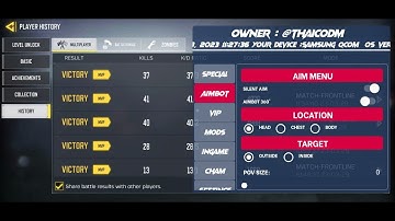 Call of Duty Mobile Mod Menu 1.6.38 Garena | Aimbot, Headshot, speed | CODM Hack 2023