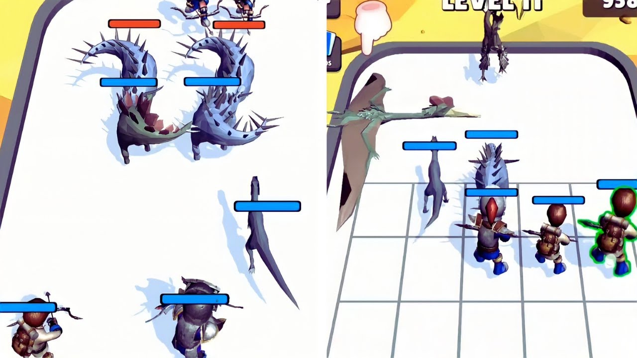 Dino Merge: Dinosaur Master - Gameplay Walkthrough Part 1 (Android, iOS)