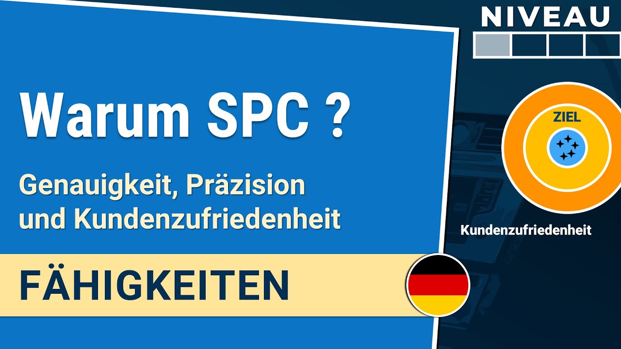 Warum SPC?  Genauigkeit, Präzision, Kundenzufriedenheit | Fähigkeiten 1-1.1| IHDE Academy