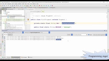 Android Bangla Tutorial   Fragment Life Cycle Tracing using LogCat part 9