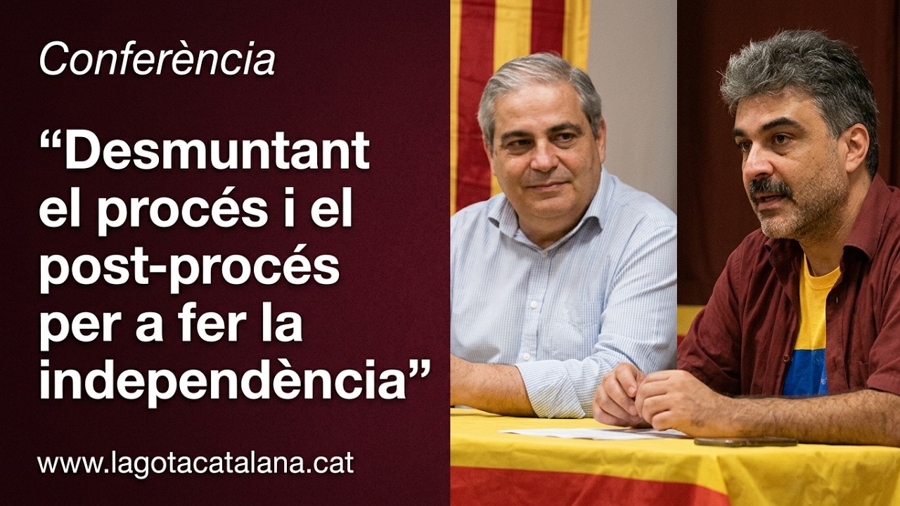 Desmuntant el procés i el post-procés per a fer la independència