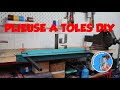 Fabriquer une plieuse à tôle avec de la récupe !