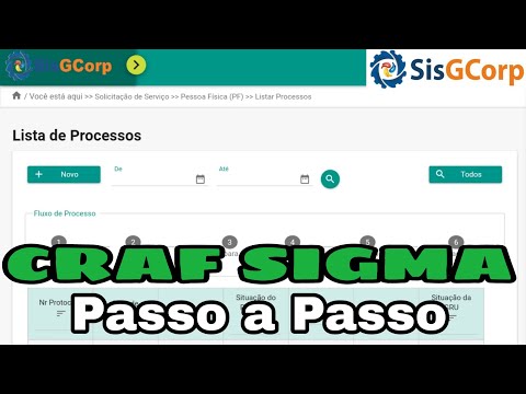 PROCESSO PARA CRAF (REGISTRO E APOSTILAMENTO ARMA DE FOGO) SIGMA - PASSO A PASSO