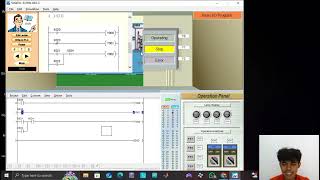 Simulasi Ladder Input dan Output Pemrograman PLC