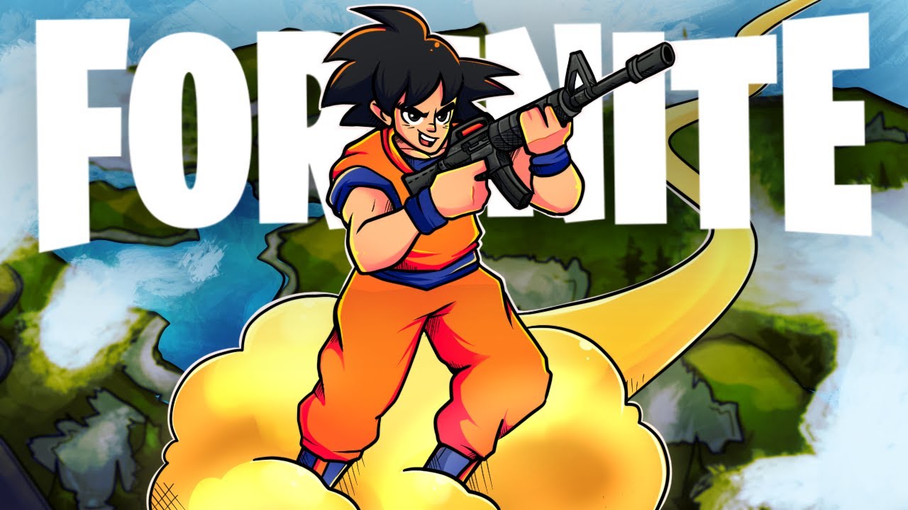 Goku's Bizarre Adventure into Fortnite! (DBZ Voice Acting)