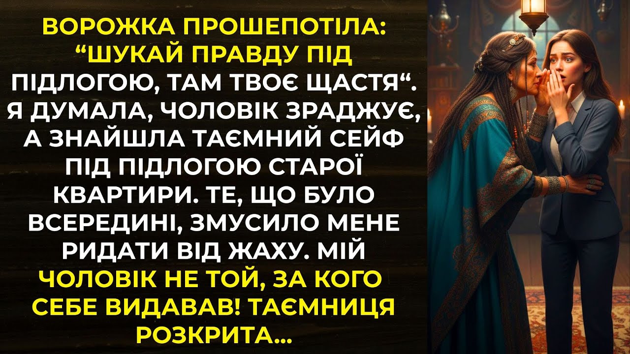 Ворожка прошепотіла: “Шукай правду під підлогою, там твоє щастя“. Я думала, чоловік зраджує...