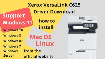 Xerox VersaLink C625 Driver Download and Setup Windows 11 Windows 10, Mac 14, Mac 15