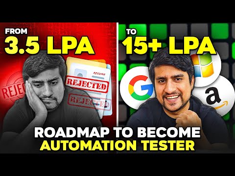 How To Become Test Automation Engineer | Roadmap For Automation Testing