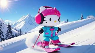 Hello Kitty synthwave radio 🌌 beats to chill/game to lofi radio 🧟‍♀️ - spooky beats to get chills to