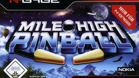 Mile High Pinball - Nokia N-Gage / 20min Gameplay - EKA2L1 - No Commentary