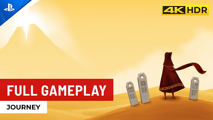 Journey - Full Gameplay Walkthrough [Insane Graphics | 4K HDR 60FPS | PS5 Pro]