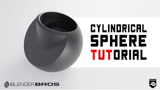 IMPOSSIBLE Shape in Blender? (Cylindrical Sphere Tutorial)