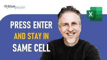 How Do You Press ENTER in Excel and STAY IN THE SAME CELL