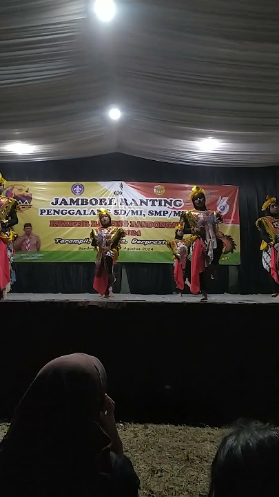 Jaran kepang jambore penggalang pramuka Bandongan 2024