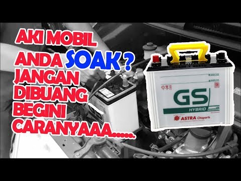 Cara Memperbaiki Aki Kering yang Mati atau soak |100% Berhasil | Paling Menakjubkan. 