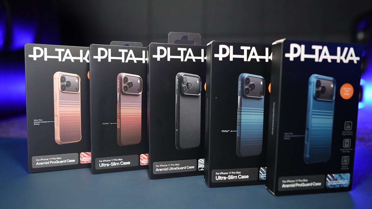 Pitaka iPhone 17 Pro Max - Ultra Slim/Pro Guard/Ultra Guard Cases