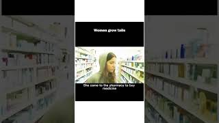 Cute Girl Have A Tail One Her Body