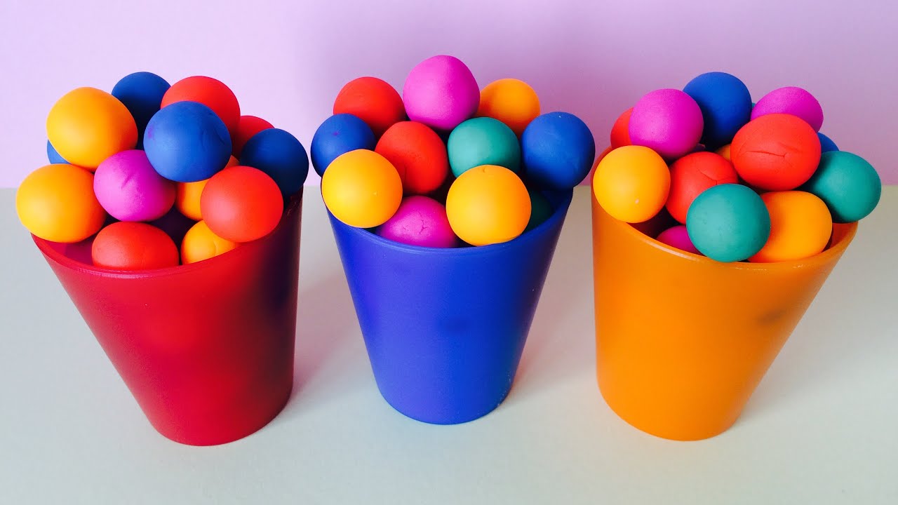 Play Doh Surprise Cups Kinder Surprise Eggs Disney Animals Spongebob Mickey Mouse Toys